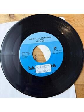 Ed King - Take me as I Am/Burning up Memories 45rpm VG+ R17